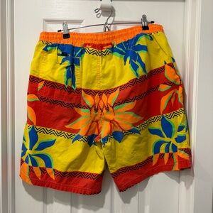 Vintage ocean pacific Kahuna Men's Swim Shorts size large
